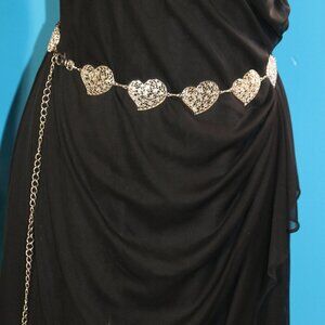 45" Adjustable Love Heart Waist Chain Belt